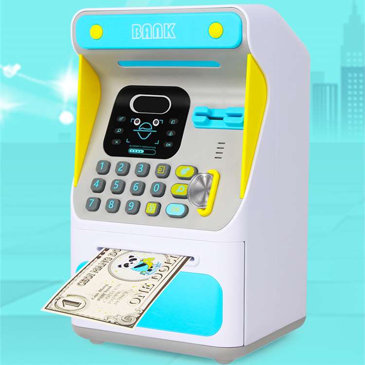 atm存取款机存钱罐不可取储蓄只进不出儿童女生可爱男孩女孩防摔