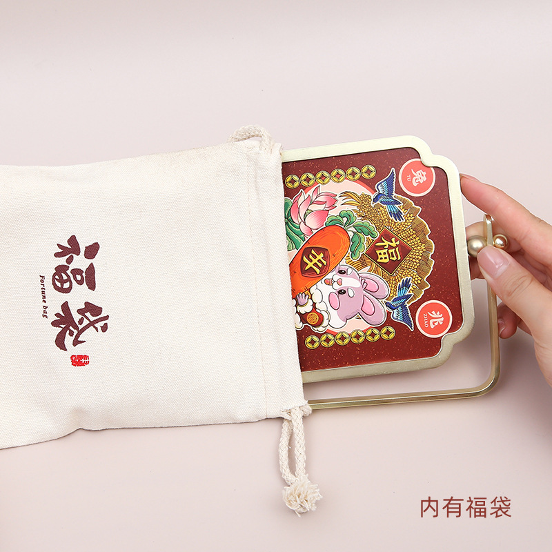 厂家2023年台历创意金属中国风简约日历商务办公桌面摆件实木桌历