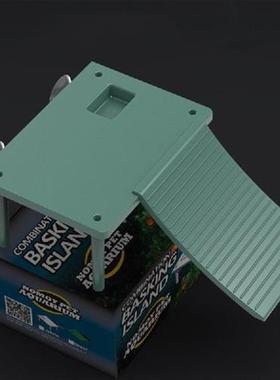 Aquarium Decoration Platform Resting Climbing ABS Cave for