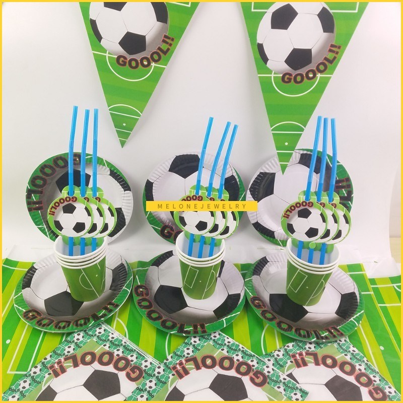 61pcs/lot Football theme birthday party tableware set Napkin