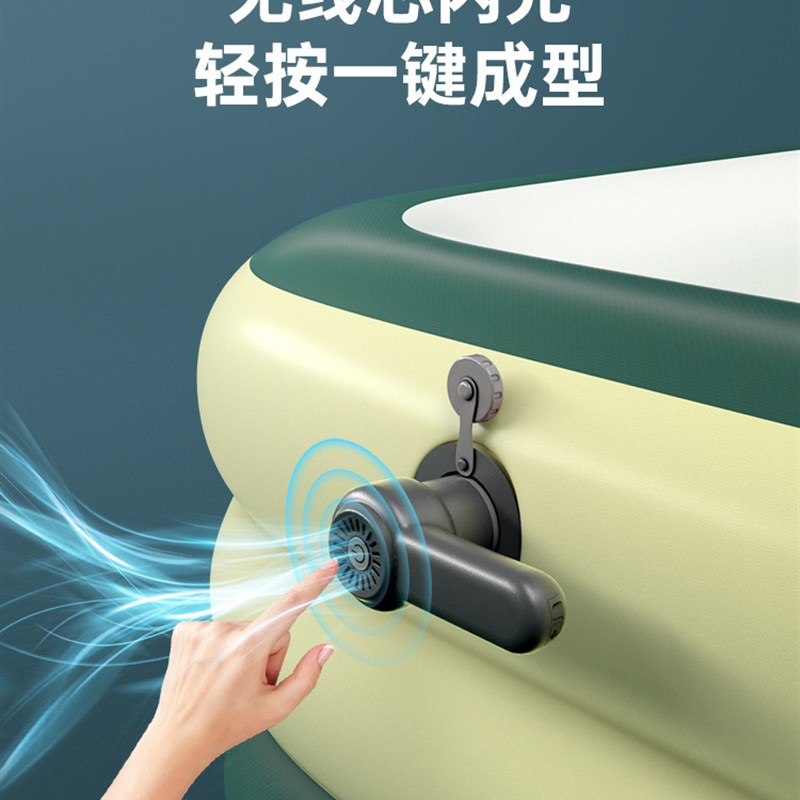 充气游泳池家用可折叠宝宝泳池婴儿童游泳桶家庭大人小孩洗澡水池