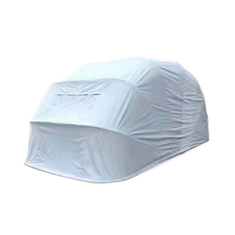 半自动全自动移动折叠车库防暴晒折叠车棚汽车停车棚遮阳棚