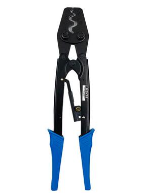 HS-38裸端子压线钳棘轮式冷压端子手动压接钳冷压钳5.5-38mm2