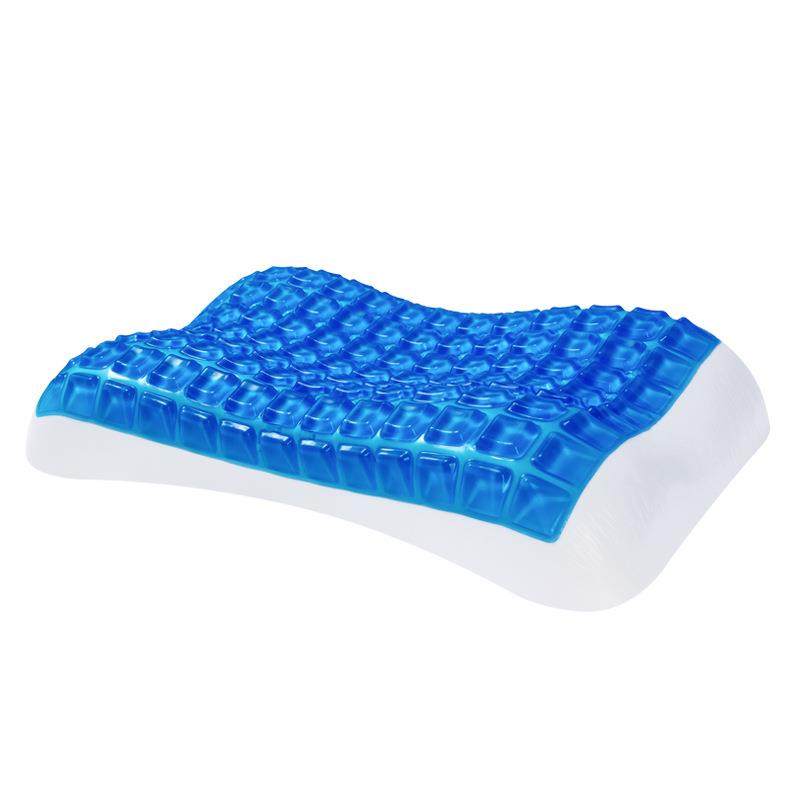 凝胶枕头慢回弹记忆棉枕芯纯棉枕套清凉记忆枕定制夏季凝胶枕