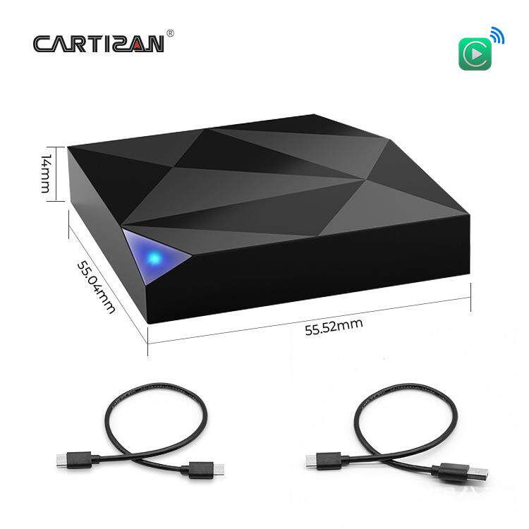 ottocast厂家爆款有线转无线CarPlay苹果盒子模块车载导智能机图片