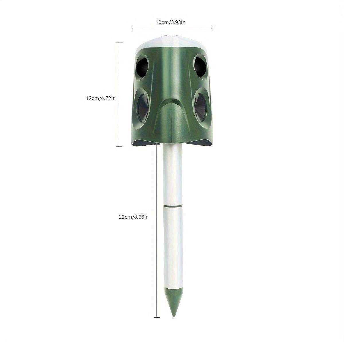 工厂60度驱鸟器多功能三面喇叭动物驱赶器户外超声波驱鼠器