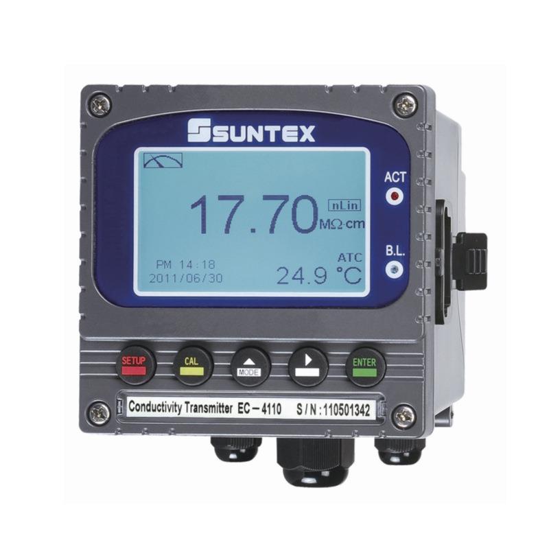 台湾SUNTEXEC4110/EC4110RS智能型电导率仪/电阻率变送器图片