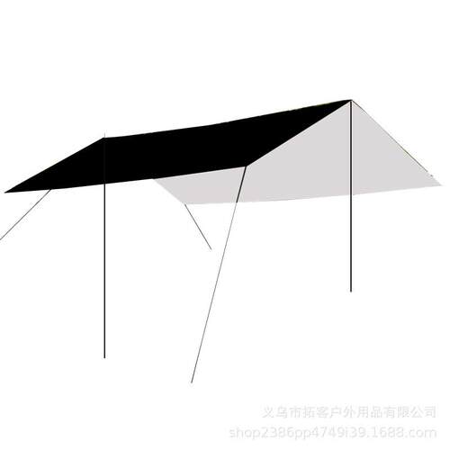 户外帐篷便携式沙滩多人天幕帐篷防晒遮阳乘凉棚户外钓鱼露营天幕