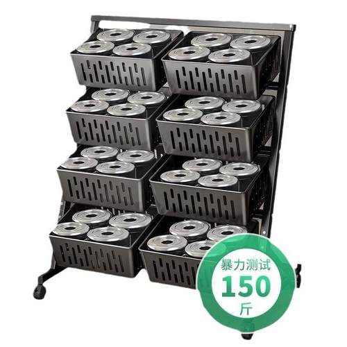 厨房置物架落地多层菜篮子家用小推车零食收纳筐果蔬菜架子储物架