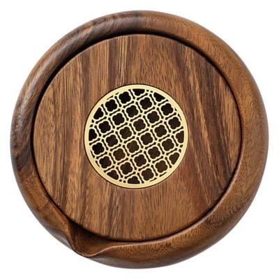 胡桃木新中式家用实木茶盘储水式小型干泡台干泡盘高端功夫茶具