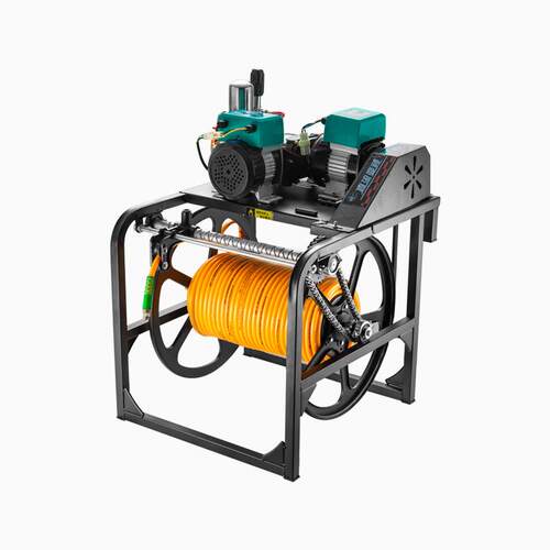 双电机电动三轮车打药机自动收卷排管48/60v电瓶车农用高压农药机