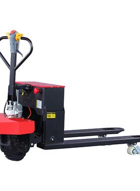 小型半电动托盘搬运车仓库卸货运输全电动2吨吨地牛越野叉车CE