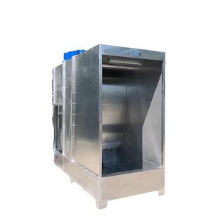 源厂直供不锈钢单工位旋流喷淋柜方形旋流林塔混动式气旋喷漆柜