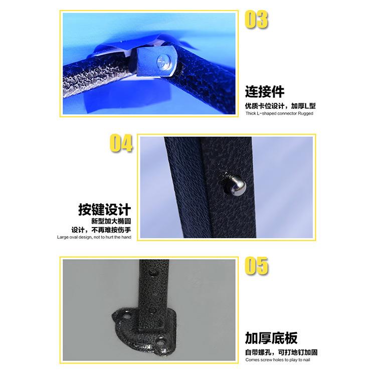 厂家广告帐篷户外活动定制折叠四脚伞大排档摆摊围布遮阳篷房