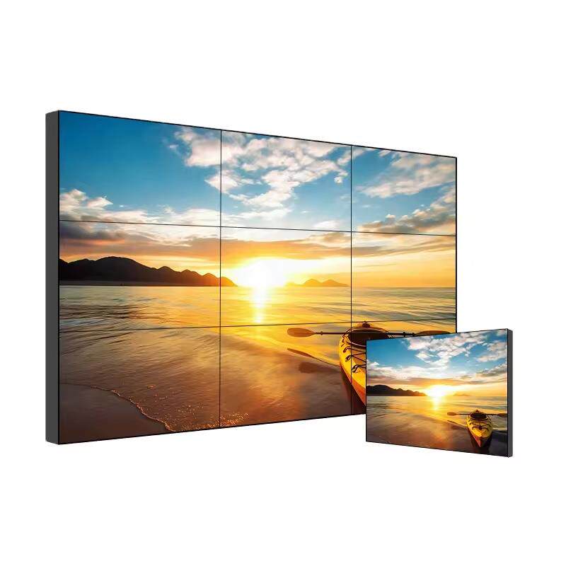 46寸1.7mmLCD液晶显示屏展厅会议室舞台监控监视器方案安装设计全