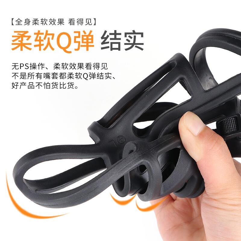 极速马犬专用口笼狗狗防咬嘴套可以喝水套嘴宠物狗套防咬防叫狗兜