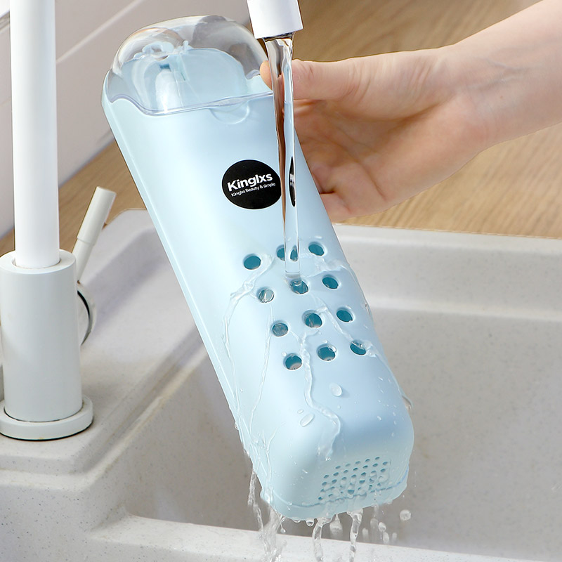 快子筷子筒家用壁挂式厨房勺子放筷子餐具收纳盒可沥水筷子篓筷笼