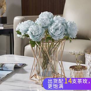极速NEW 5/10pcs 10cm Artificial Flowers Head Silk Rose Flowe