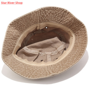 Vintage Men 极速New Hat Hats Outdoor Bucket Fisherman Denim