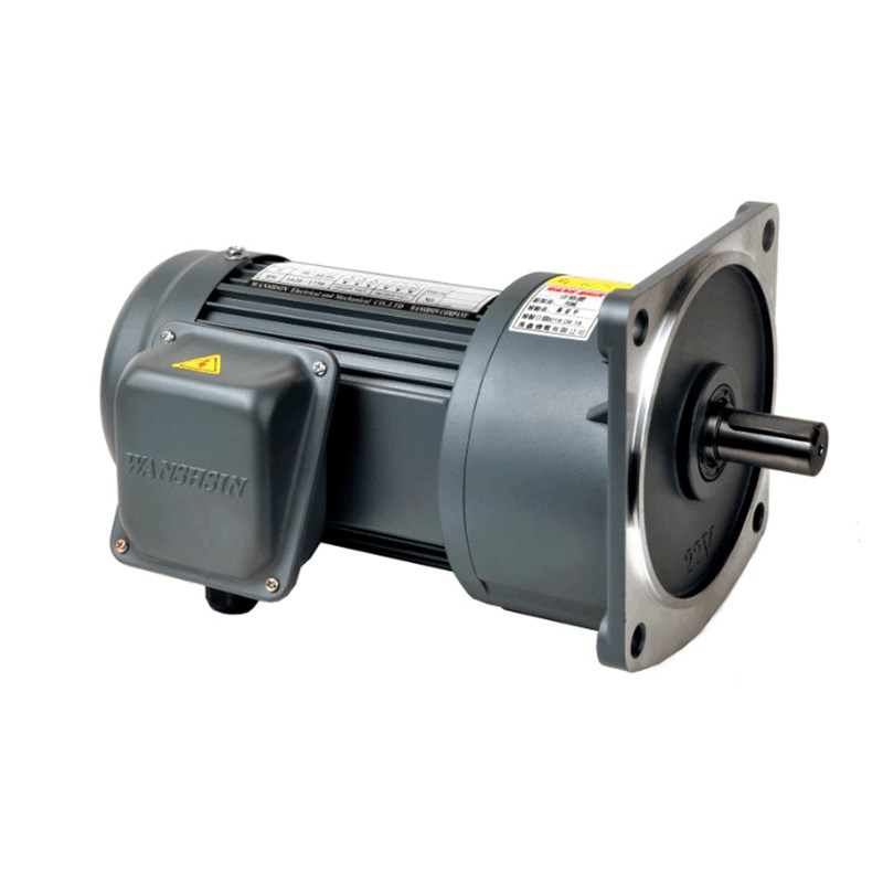 爆品促研磨机齿轮减速电机三相异电机步100W 1:60交流马达 万鑫品