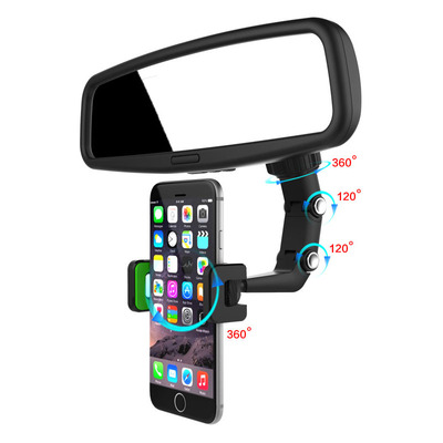 极速Olaf Car Phone Holder Multifunctional 360 Rotatable Re