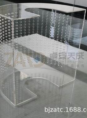 透明亚克力展示罩有机玻璃防尘罩变形弧度板可来图加工定制厂家