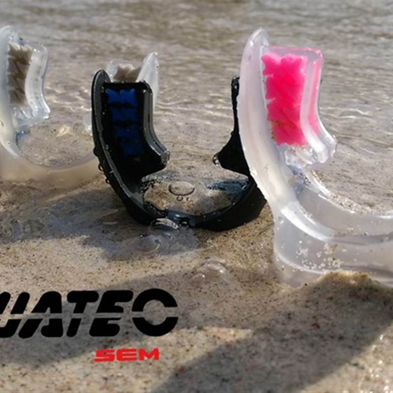 防滑点 台湾AQUATEC深潜水肺咬胶 二级头呼吸调节器口咬潜水咬嘴