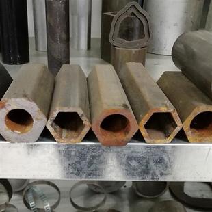 现货外圆内六角无缝空心管内四方六棱钢棒内六方异型钢管#定做