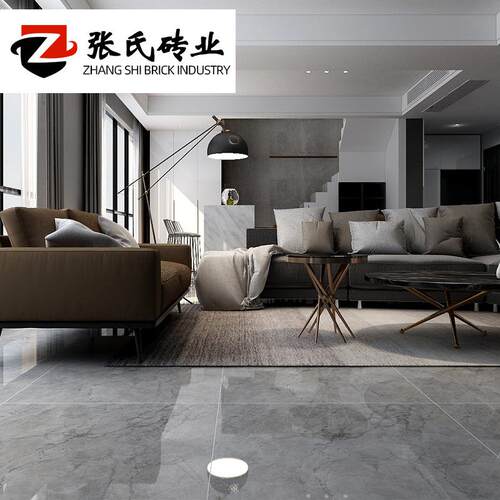 简约通体大理石瓷砖地砖1000x别墅石英砖客厅卧室地板砖大板防滑