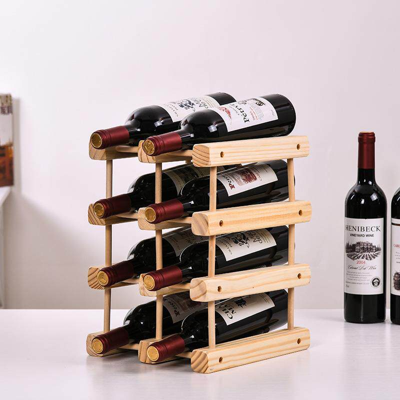 创意红酒架子木质红酒架时尚欧式葡萄酒展示架酒柜