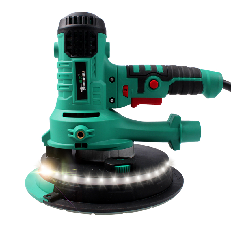 卓优墙面打磨机自吸尘砂纸机内墙C腻子磨平机电动轻型手持磨墙神