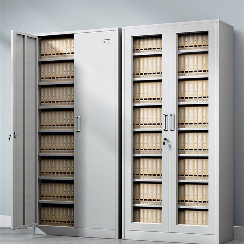 凭证柜档a案柜文件柜加厚办公室带锁铁皮柜票据收纳会计财务资料