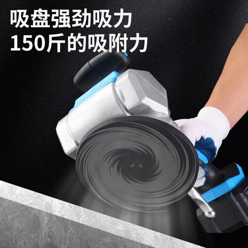 新款超强瓷砖平铺机吸震一体电动吸盘大功率瓷P砖平铺机大板振动