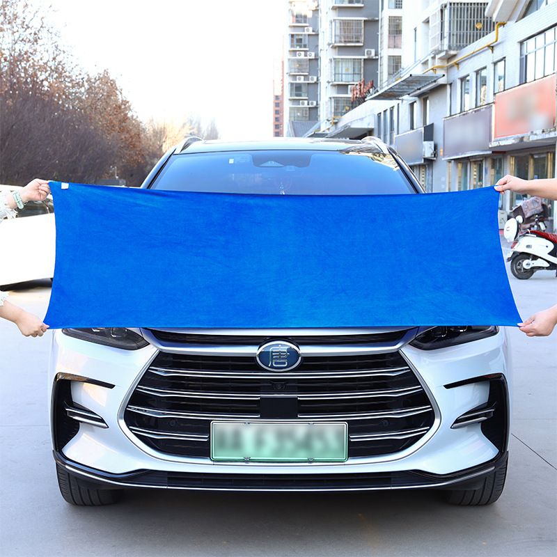 洗车毛巾汽车专用擦车布加厚大号柔软强吸水不掉毛擦玻璃无痕抹布