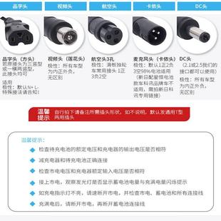 家批量發(fā)充器電122A112V2A電2.VV65A16貨8A14.V6V廠0A鋰電1池充電