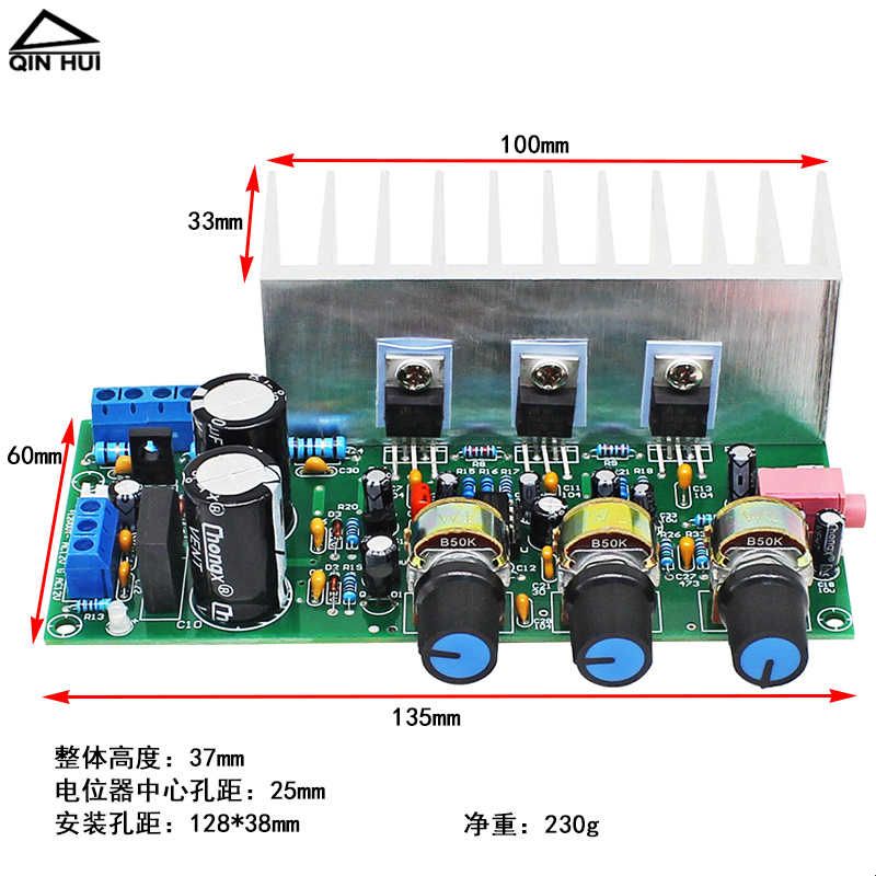 2.1声道超重低音炮音箱功放板TDA2050+TDA2030高保真音频放大模块图片