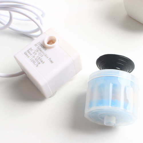 USB猫咪饮水机5v潜水泵流动自动循环抽水宠物饮水器陶瓷小型喷泉