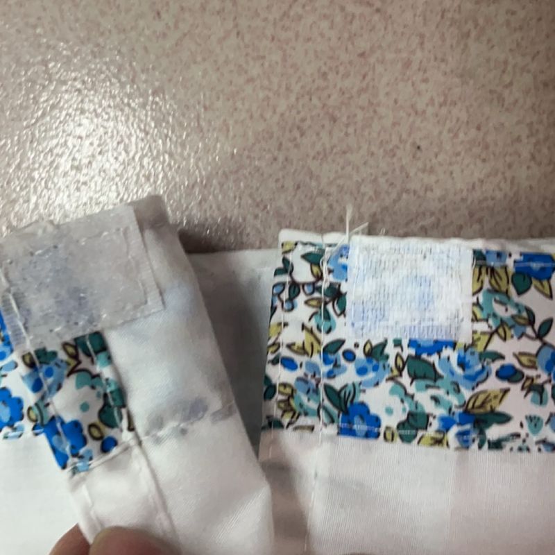 花布拼白布笼罩圆笼正装虾笼矮装笼衣