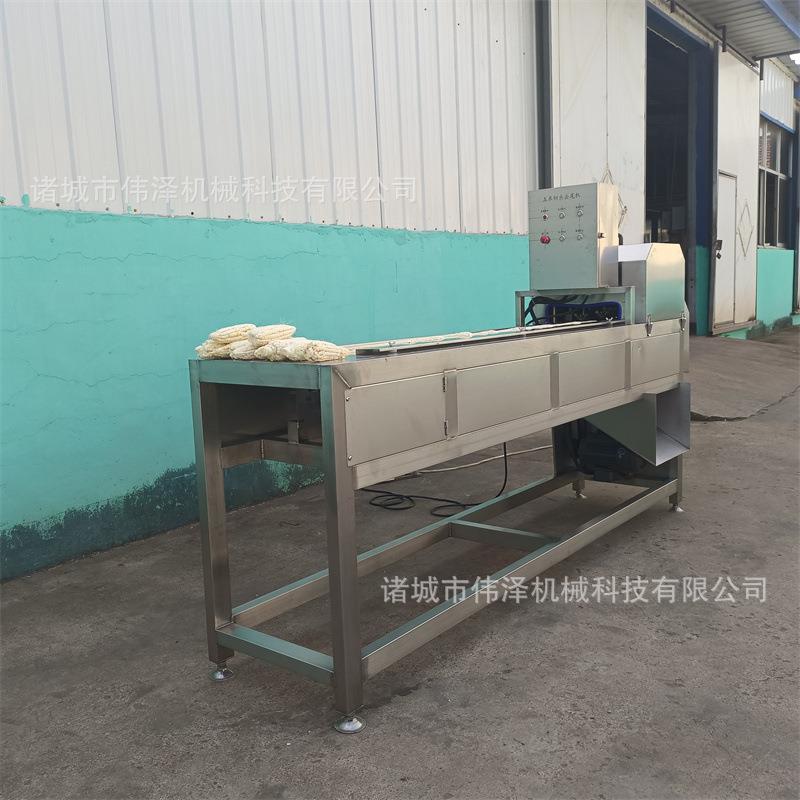 甜玉米切头去尾机甜玉米分段机新鲜玉米切头去尾机机械厂家