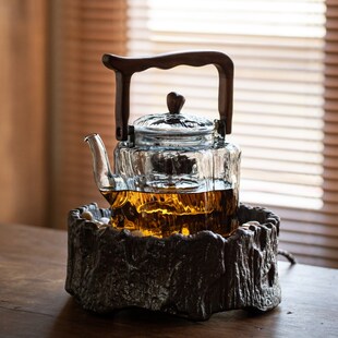 家用提梁泡茶壶沏茶茶具套装 电陶炉煮茶器新款 家用花茶冲茶壶