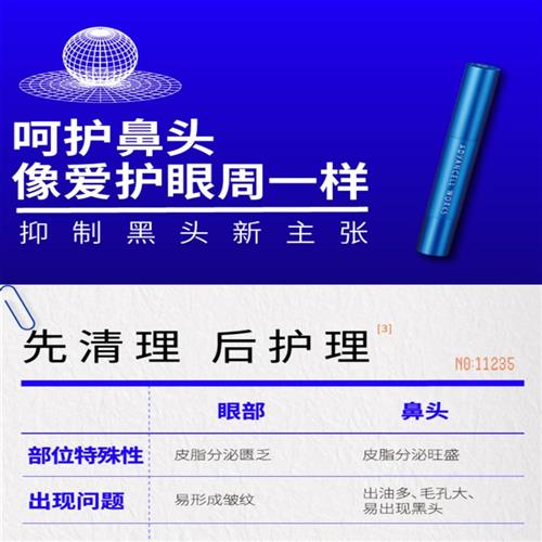 ACW黑头护理套组小蓝管精华+妙鼻贴收缩毛孔抑止生长鼻头去黑头神