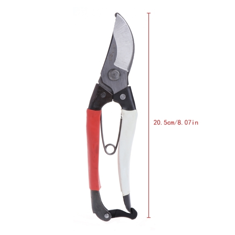 8 nch Cutter Scssors Garden Hand Pruner Secateurs Prunng