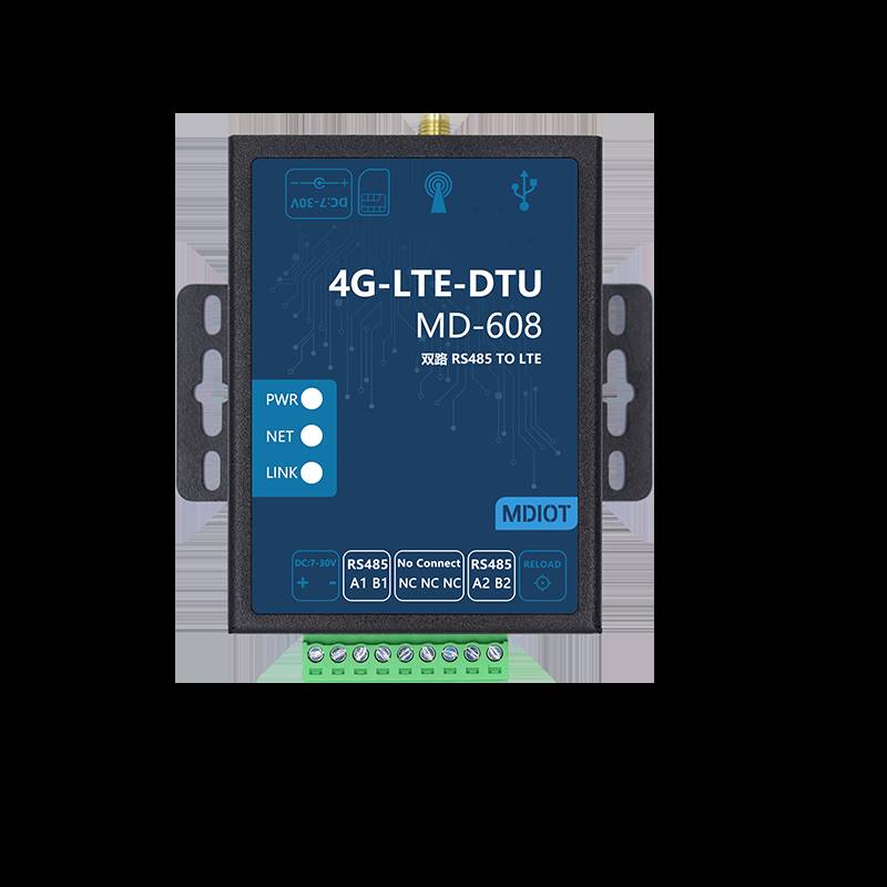 4g远程控制模块cat1物联网mqtt边缘计算网关modbus485无线通信dtu
