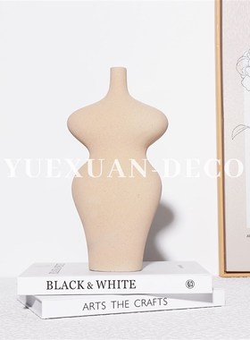 粤萱现代北欧风格几何艺术造型陶瓷摆饰样板间样品屋展示中心酒店