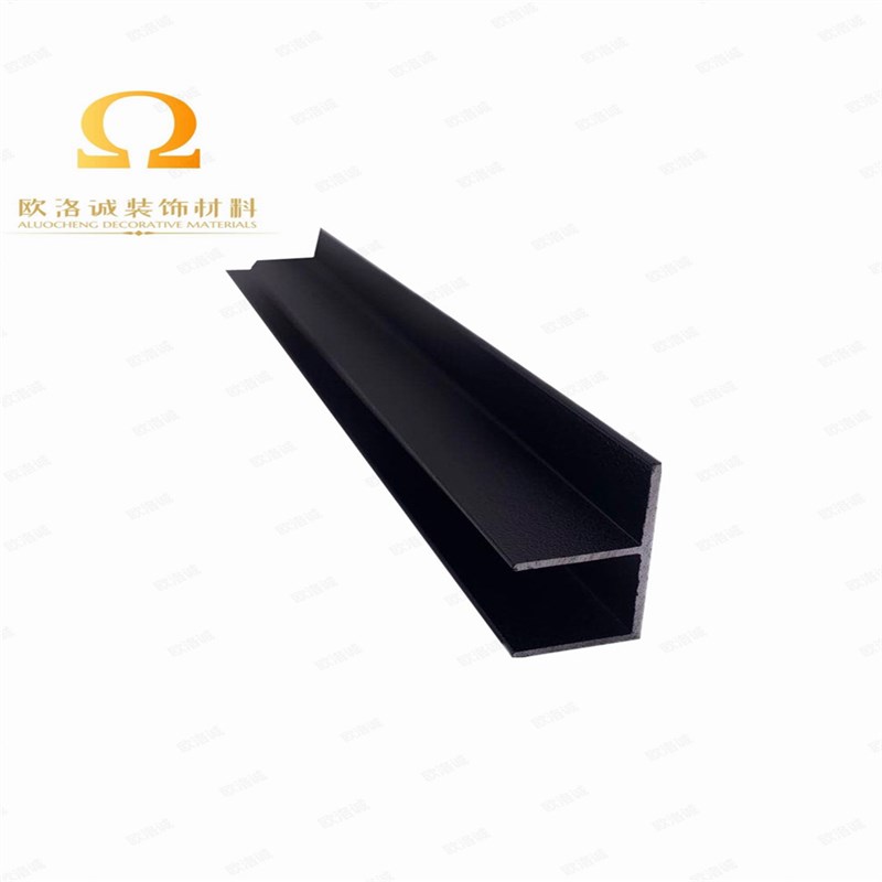 铝合金F型槽24*12*1内径12mm铝槽F型卡槽包边扣槽滑轨滑槽装饰条