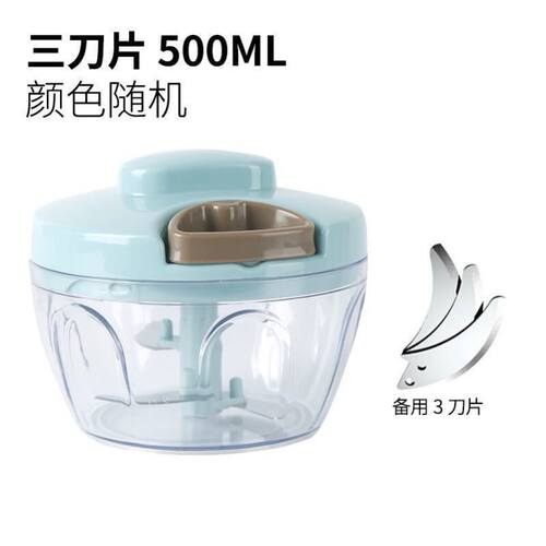 极速新器动蒜泥神肉压捣蒜手拉蒜器切蒜D姜末蒜泥器蒜蓉搅碎机绞