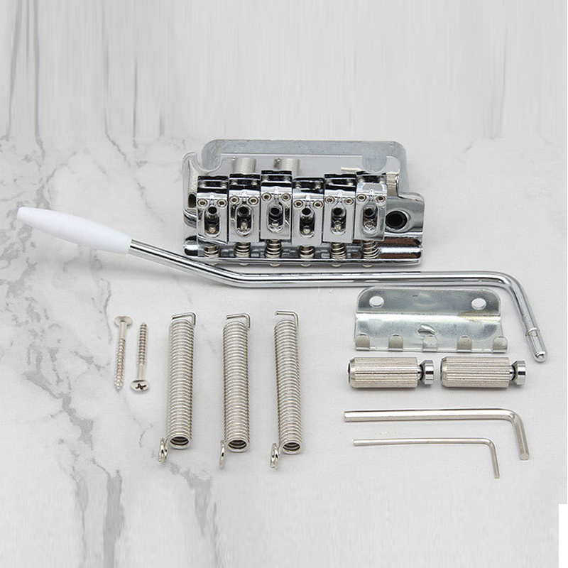 小双摇电吉他颤音琴桥 ST两点式悬浮拉弦板 美芬日芬墨芬专业配件