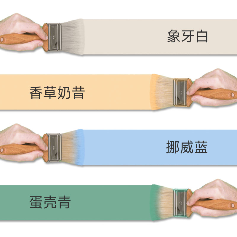 家具木器漆木漆自刷翻新改色旧柜子涂料衣柜白色环保喷漆水性油漆