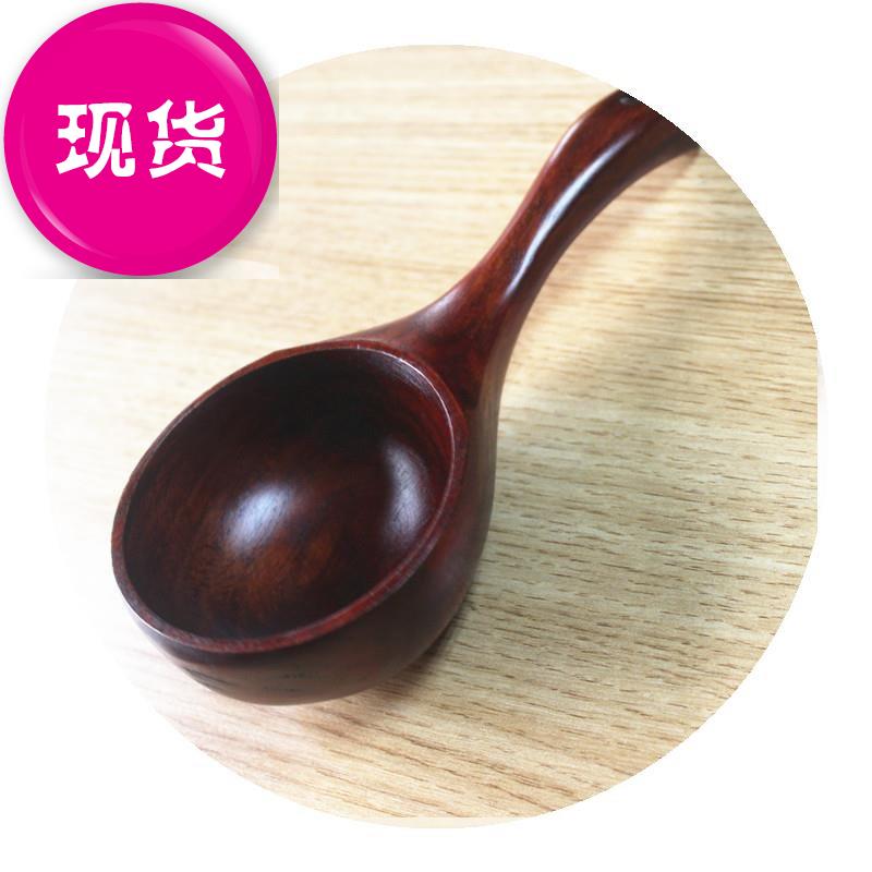 小水瓢小号迷你木瓢勺老式日式实木勺长柄水瓢家用沐浴泡澡舀水