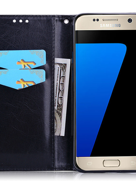 For Samsung Galaxy S7 Case Flip Magnetic Phone Case On Samsu